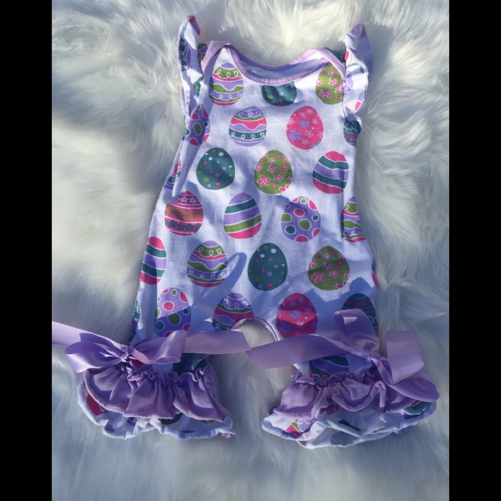 Easter egg romper